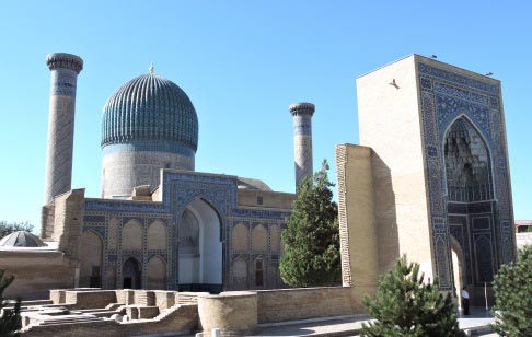 Tamerlane's tomb and mosque