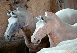  Xi'an--terracotta horses	