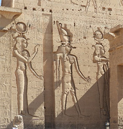 Horus and Isis, Temple of Philae