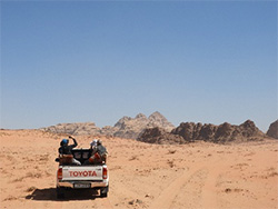 Jeep tour of Wadi Rum