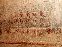 Scene from Sakkara tomb