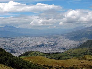 Quito from the Teleferico