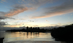 Sunrise over Tranquilo Bay