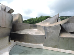 Roofline of the Guggenheim Museum, Bilbao