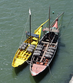 port boats on Douro River