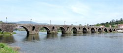 Roman bridge at Ponte da Lima