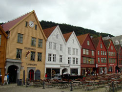 Bergen waterfront buildings