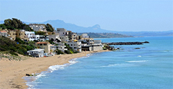  Mediterranean coastal village near Selinunte	