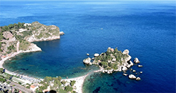 View of Mediterranean from Taormina